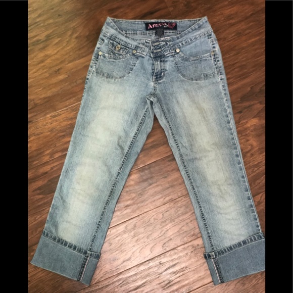 angel jeans capris